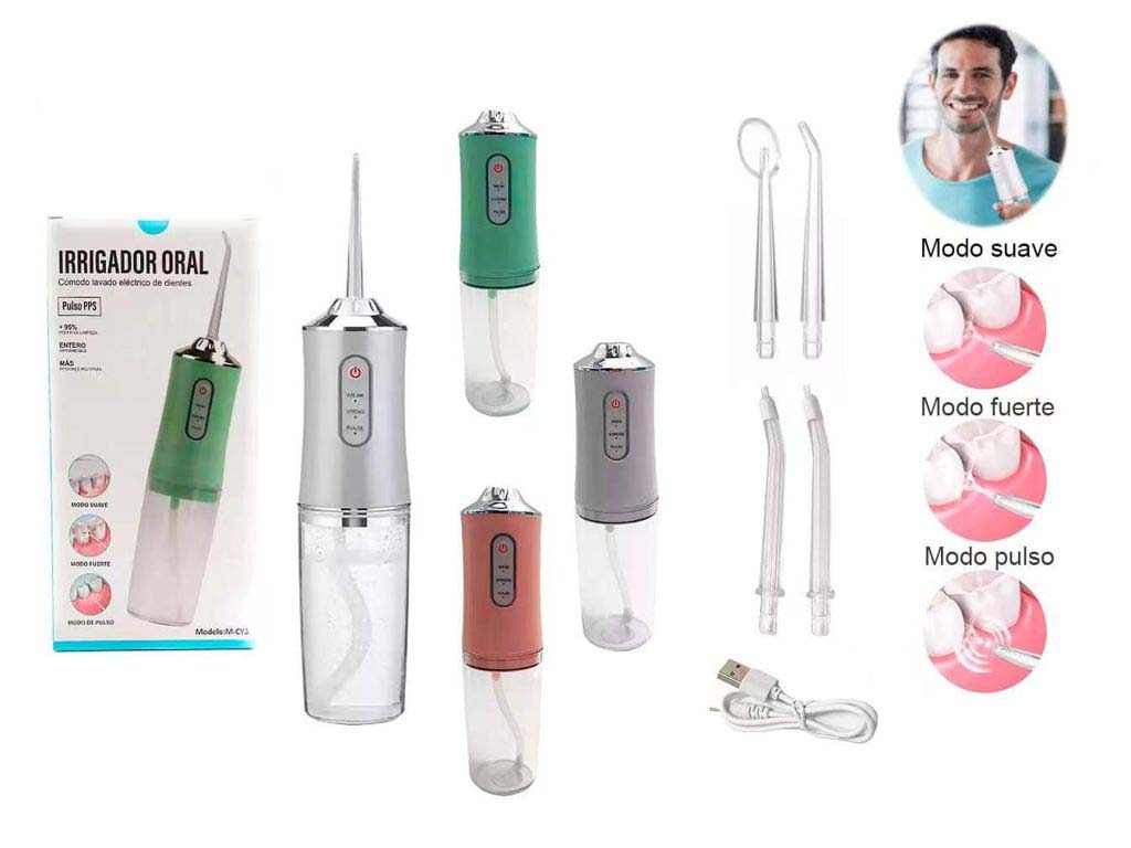 Irrigador dental profesional blanco