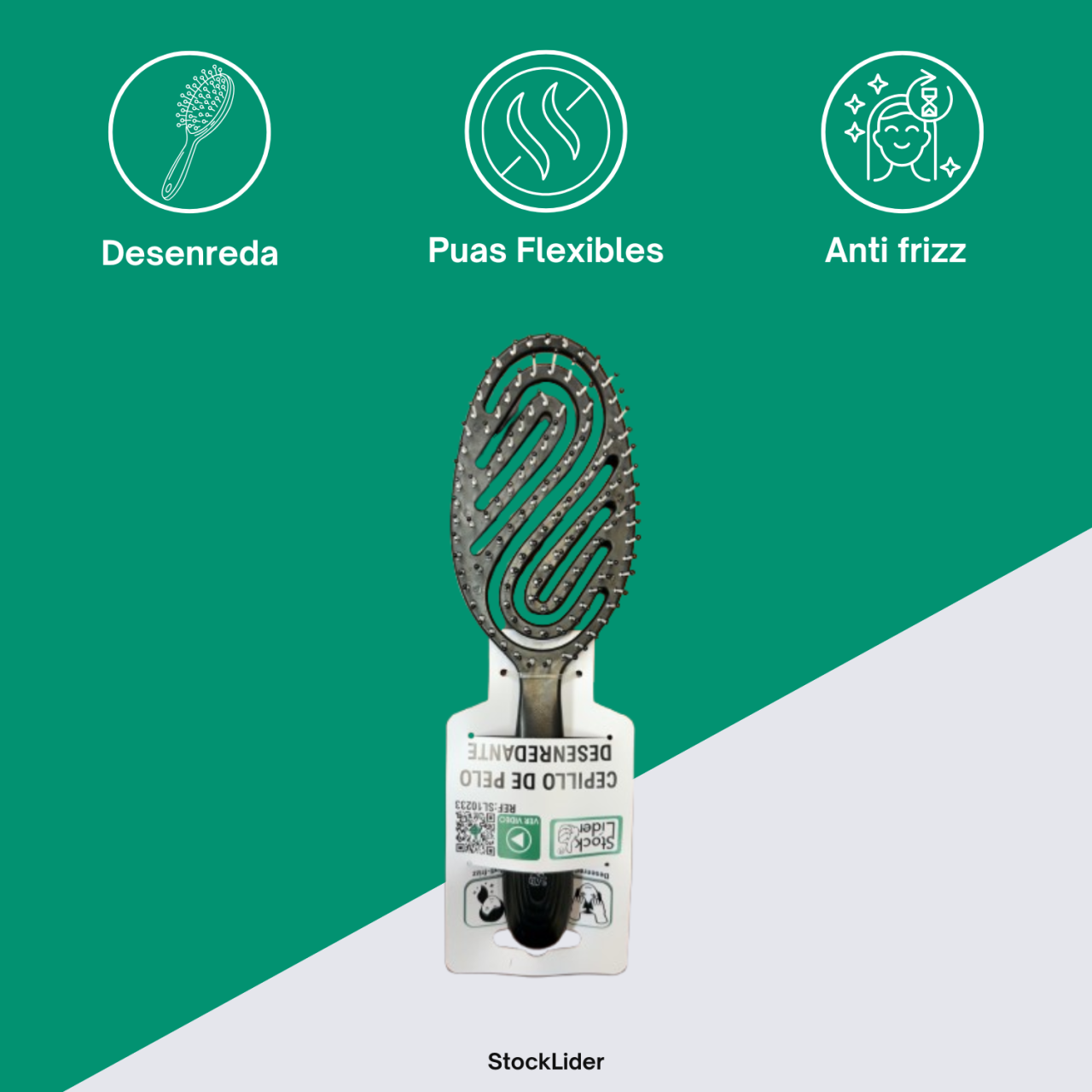 Cepillo de pelo desenredante