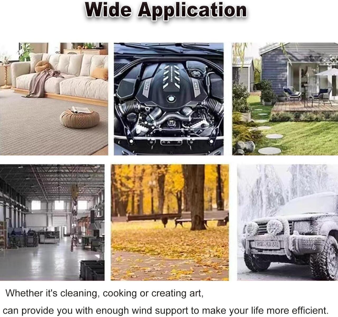 soplador de polvo eléctrico de mano de 130,000 rpm, mini ventilador