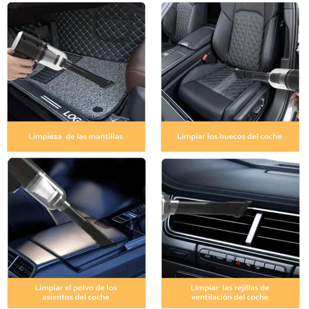 Mini aspiradora portátil recargable