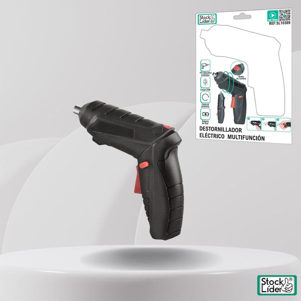 Destornillador eléctrico multifunción