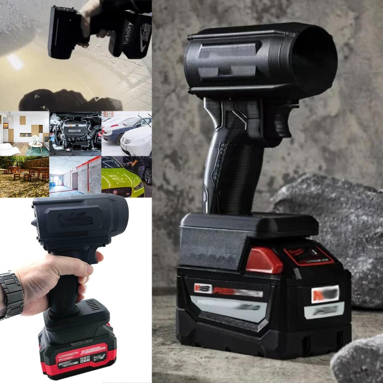 soplador de polvo eléctrico de mano de 130,000 rpm, mini ventilador