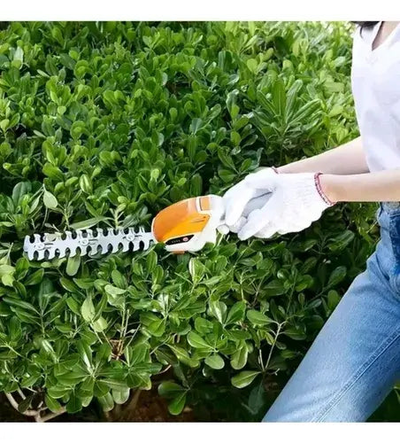 Corta Setos Podador Césped Arbustos Inalámbrico - 2 En 1