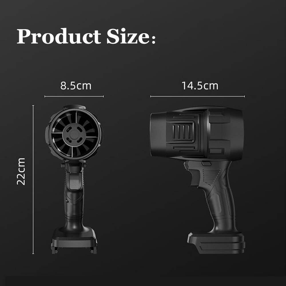 soplador de polvo eléctrico de mano de 130,000 rpm, mini ventilador