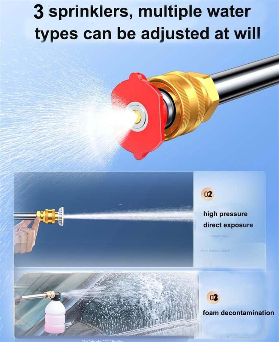 Battery-powered pressure water gun