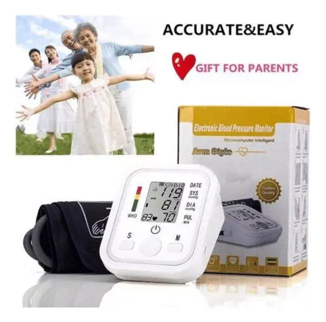Monitor de Presión Arterial Electrónico – Control Preciso y Fácil en Casa